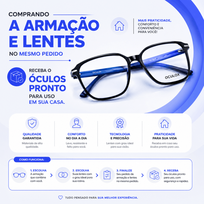 Armação + Lentes